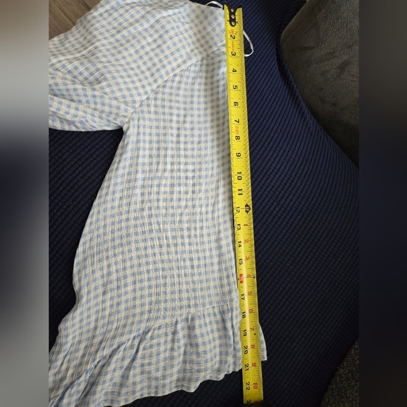 Pink Lily Sky Blue Jumpsuits -Size M - Picture 5 of 8